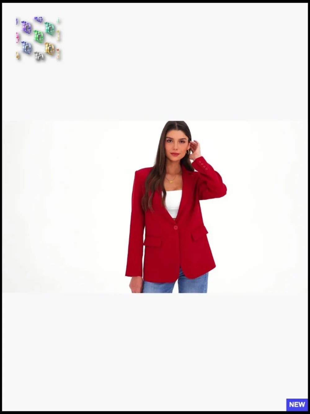 Open Front Blazer Business Casual Office Wear Long Sleeve Suit Jacket